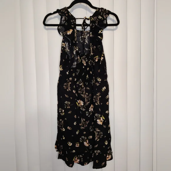 Wild Fable black floral dress size M - Picture 2 of 4